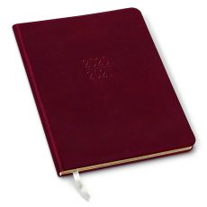Leather Academic Planner - 9" x 7"