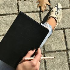 Leather Desk Journal - Ruled - 8" x 5.5"