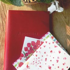 Leather Desk Address Book