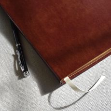 Leather Large Journal - Ruled - 9.75" x 7.5"
