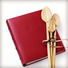 Leather Recipe Organizer