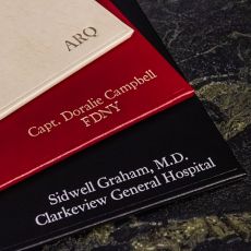 Landscape Leather Mouse Pads